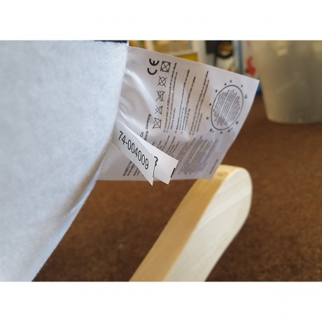 bieco Schaukelpferd Plusch Kuh Heidi Schaukeltier 70cm Baby Wippe Holz Spielzeug ab 9M Schaukeltiere Лошадка-качалка Плюшевая корова Хайди Животное-качалка 70 см Baby Rocker Деревянная игрушка от 9M Rocking Animals