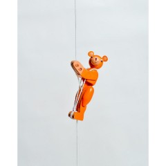 Holzspielzeug Kletterfigur Bar braun Деревянная фигурка для скалолазания коричневая