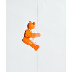 Holzspielzeug Kletterfigur Bar braun Деревянная фигурка для скалолазания коричневая