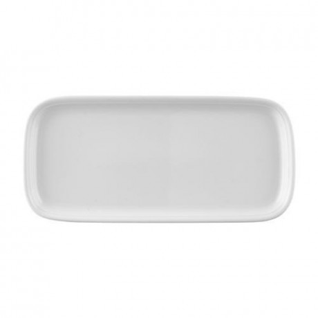 Thomas Thomas Trend Weiss Kuchenplatte rechteckig 34,5x16 cm Тарелка для торта Thomas Trend Weiss прямоугольная 34,5x16 см