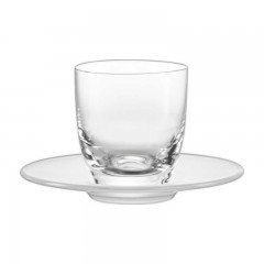 Eisch Eisch Superior SensisPlus Glass Espressoobertasse 0,10 L mit satinierter Espressountertasse 11,5 cm Eisch Superior SensisPlus Стеклянная чашка для эспрессо 0,10 л с сатиновым блюдцем для эспрессо 11,5 см