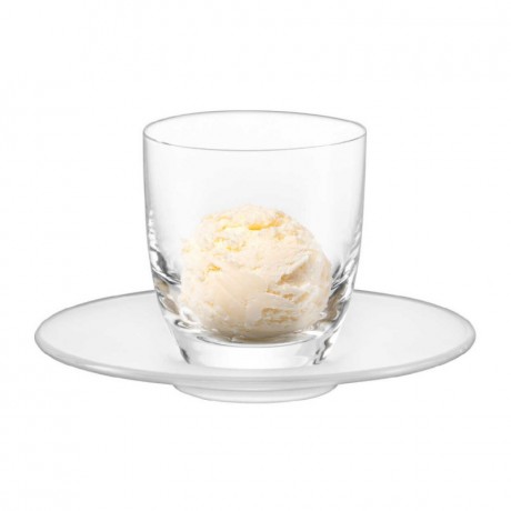 Eisch Eisch Superior SensisPlus Glass Espressoobertasse 0,10 L mit satinierter Espressountertasse 11,5 cm Eisch Superior SensisPlus Стеклянная чашка для эспрессо 0,10 л с сатиновым блюдцем для эспрессо 11,5 см