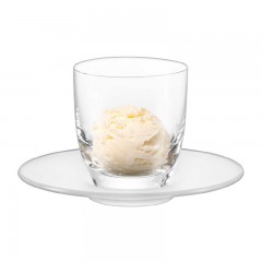 Eisch Eisch Superior SensisPlus Glass Espressoobertasse 0,10 L mit satinierter Espressountertasse 11,5 cm Eisch Superior SensisPlus Стеклянная чашка для эспрессо 0,10 л с сатиновым блюдцем для эспрессо 11,5 см