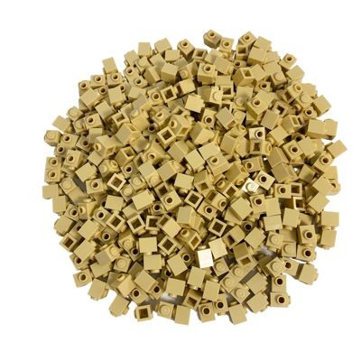 LEGO LEGO 1x1 Konverter Steine Beige - 250 Stuck - Tan bricks 87087 LEGO 1x1 Converter Bricks Beige — 250 штук — светло-коричневые кубики 87087