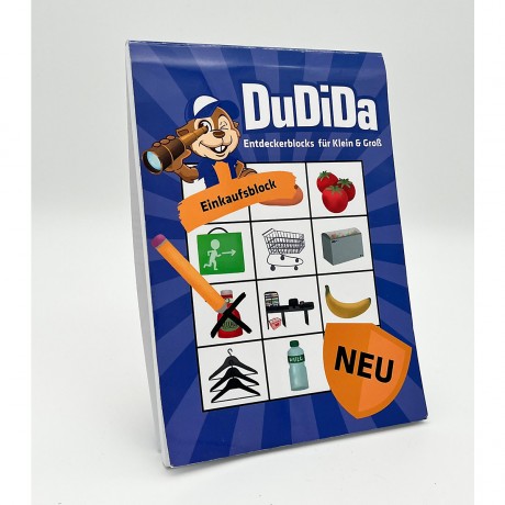 Dudida Entdeckerblock Einkaufsblock Блок открытий