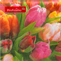 Profissimo Profissimo  Салфетки 33x33 Тюльпан, 20 шт