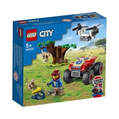 City 3er Set: 60300 Tierrettungs-Quad + 60301 Tierrettungs-Gel andewagen + 60302 Tierrettungseinsatz ЛЕГО Спасательный вездеход для зверей+Спасательный внедорожник для зверей+Операция по спасению зверей