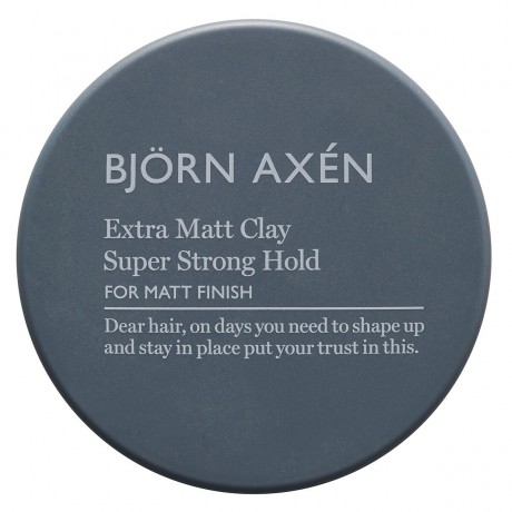 BJORN AXEN Extra Matt Clay Super Strong Hold  Extra Matt Clay Супер Сильная Фиксация
