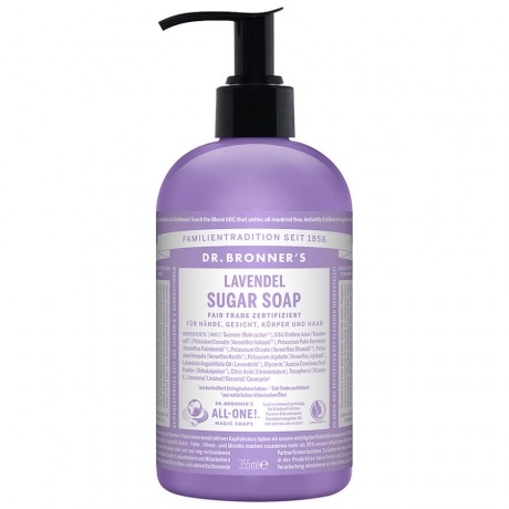 Dr. Bronner's Lavendel Bio Sugar Soap  Органическое сахарное мыло с лавандой