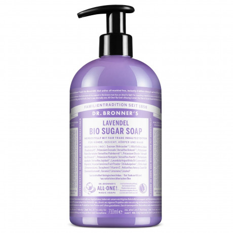 Dr. Bronner's Lavendel Bio Sugar Soap  Органическое сахарное мыло с лавандой