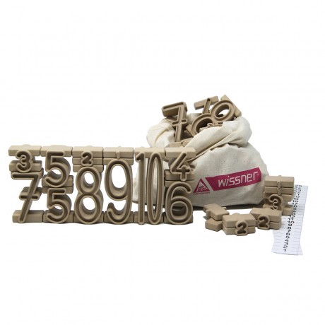 Wissner aktiv lernen Stapelzahlen 200er Zahlenraum (68 Stuck) Номера стека 200 номеров (68 штук)