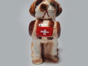 Marilys Декоративная фигурка-перечница "Сенбернар - собака-поводырь", 9 x 7,5см, Германия, 1960-70гг.