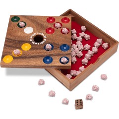 LOGOPLAY Pig Hole fur 2 bis 6 Spieler Свиная нора от 2 до 6 игроков