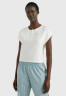 Tommy Hilfiger SIGNATURE TAPE Pyjama top ecru SIGNATURE TAPE Пижамный топ экрю