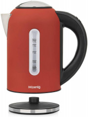 H.Koenig Wasserkocher BOE54 rot Temperatur-Einstellung 40&deg;C 100&deg;C, 2200 W  Чайник H.Koenig BOE54, красный, регулировка температуры 40&deg;C 100&deg;C, 2200 Вт.