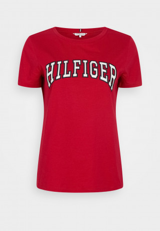 Tommy Hilfiger VARISTY HILFIGERC Print T-shirt royal berry VARISTY HILFIGERC Футболка с принтом королевская ягода