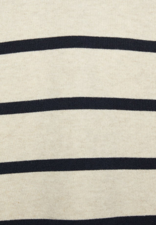 Tommy Hilfiger SOFT POLO MIDI DRESS Jumper dress heathered oatmilk/desert sky ПЛАТЬЕ SOFT POLO MIDI Платье-джемпер овсяное молоко с вересковым оттенком / небо пустыни