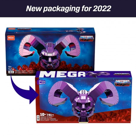 Mattel Mega Construx Masters of the Universe Origins Skeletor Havoc Staff Mega Construx Masters of the Universe Origins Skeletor Havoc Staff