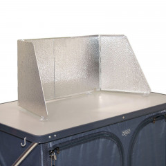 Crespo Crespo Gaskocher Gaskocher Windschutz Camping Kocher, Outdoor Wind Schild Screen Faltbar, Schutzt die Flamme, so dass diese langer und besser brennt  Газовая плита Crespo, газовая плита, защита от ветра, походная печь, складной ветрозащитный экран 