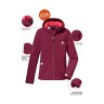 killtec Soft Shell Jacke KOW 194 GRLS SFTSHLL JCKT Softshelljacken Куртка софтшелл KOW 194 GRLS SFTSHLL JCKT куртки софтшелл