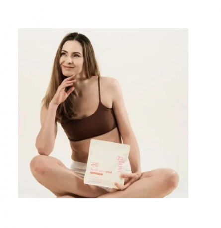 Glow25 Kollagen Plus 450g, Коллагеновый порошок с витамином C, биотином и цинком, 450 г