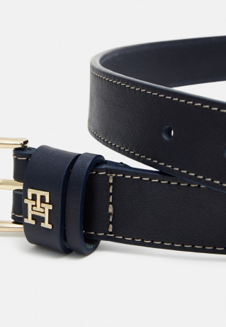 Tommy Hilfiger TIMELESS TOPSTITCH Belt space blue TIMELESS TOPSTITCH Ремень космический синий