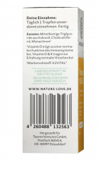 Nature Love Vitamin D3 &amp; K2 Tropfen 30ml, Витамин D32 5 мкг + Витамин K2 20 мкг на суточную дозу (1 капля), 30 мл