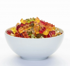 Haribo Goldbaren 1kg x 5st, Жевательный мармелад, пакет, фруктовый мармелад мишки ассорти, мягкая текстура, без искусственных, Набор 1кг x 5шт 