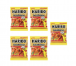 Haribo Goldbaren 1kg x 5st, Жевательный мармелад, пакет, фруктовый мармелад мишки ассорти, мягкая текстура, без искусственных, Набор 1кг x 5шт 