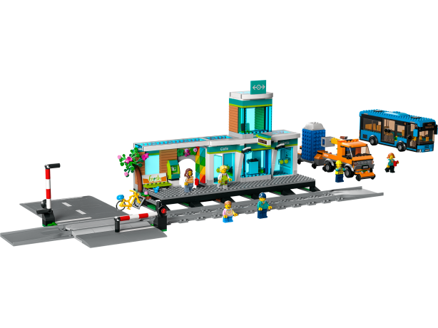 Lego Bahnhof Железнодорожная станция