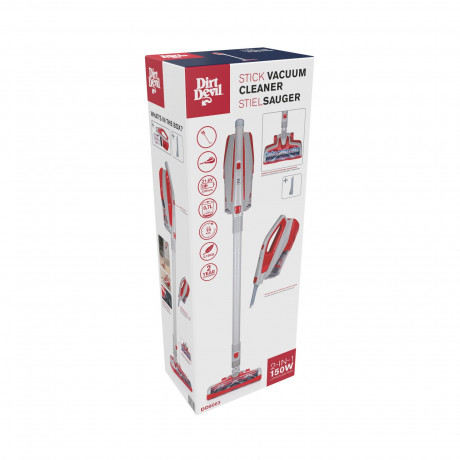 DIRT DEVIL DIRT DEVIL Akku-Bodenstaubsauger 2-in-1 Akku-Staubsauger DD9003, 150,00 W, beutellos  Беспроводной пылесос DIRT DEVIL с контейнером Беспроводной пылесос 2-в-1 DD9003, 150,00 Вт, без мешка