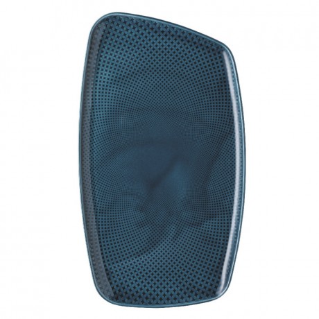 Rosenthal Rosenthal Junto Ocean Blue - Porzellan Platte 36x21 cm Rosenthal Junto Ocean Blue - Фарфоровая тарелка 36x21 см