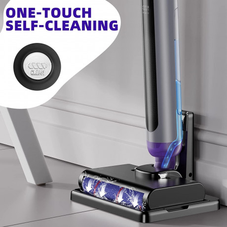 Diyarts Diyarts Akku-Saugwischer, Wischmopp mit Dual-Tank-Design und Selbstreinigungsfunktion, 70 Min Leichter Bodenreiniger kabellos mit LED Anzeige fur Hartboden  Беспроводная вакуумная швабра Diyarts, швабра с двойным баком и функцией самоочистки, легк