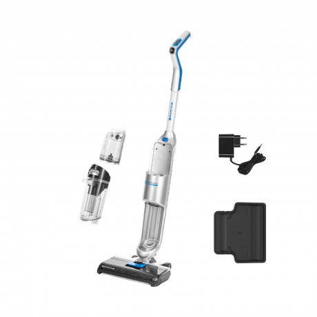 Genius Genius Nass-Trocken-Akkusauger INVICTUS WD7 Akku Staubsauger Nasssauger mit Wischfunktion, beutellos, selbststehend, Selbstreinigung Беспроводной пылесос Genius для влажной и сухой уборки INVICTUS WD7 Беспроводной пылесос для влажной уборки с функ