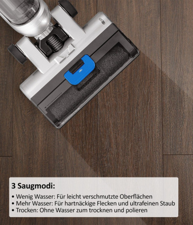 Genius Genius Nass-Trocken-Akkusauger INVICTUS WD7 Akku Staubsauger Nasssauger mit Wischfunktion, beutellos, selbststehend, Selbstreinigung Беспроводной пылесос Genius для влажной и сухой уборки INVICTUS WD7 Беспроводной пылесос для влажной уборки с функ