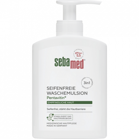 SEBAMED Seifenfreie Waschemulsion, 200 ml, Себамед Эмульсия для мытья без мыла, для чувствительной кожи, 200 мл