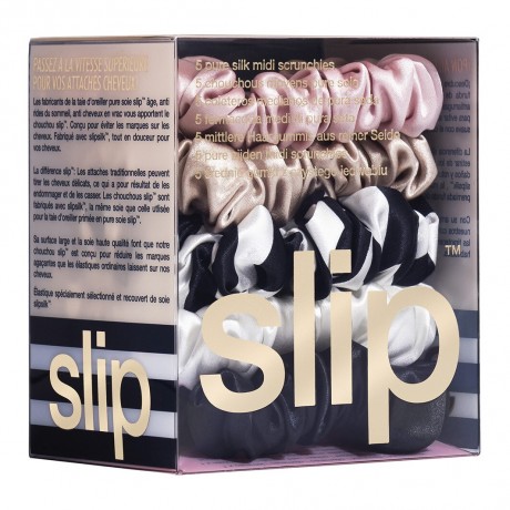 Slip Mittlere Haargummis Aus Reiner Seide Резинки для волос на средние волосы из чистого шелка