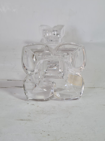 Подсвечник винтажный хрустальный Nachtmann, 15 x 6 см, Германия, 1960-70гг.