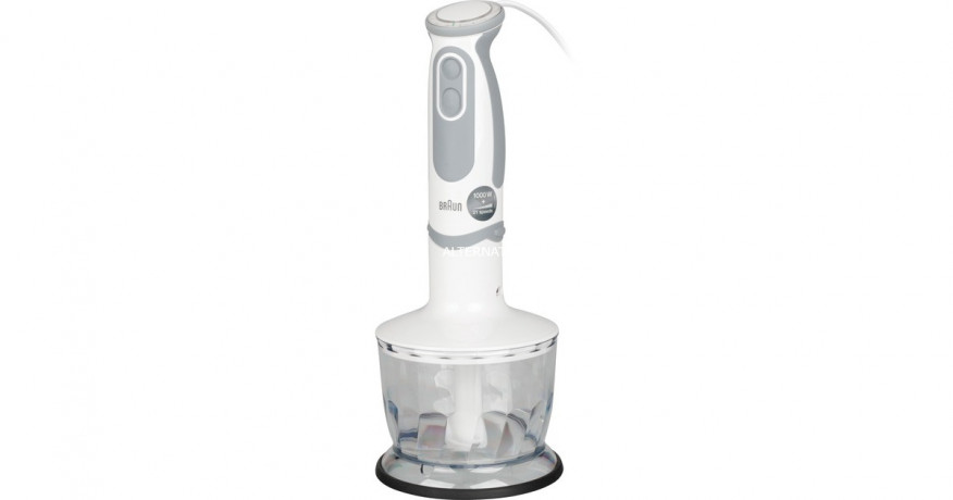 Braun Braun MultiQuick 5 Vario MQ 5235, Stabmixer weiss/hellgrau weiss/hellgrau Braun MultiQuick 5 Vario MQ 5235, погружной блендер белый/светло-серый