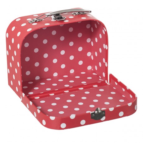 bieco Spielkoffer Kinder Pappe Metallgriffe Kofferchen Reisekoffer Gutschein Verpackung Spielkoffer Игровой кейс