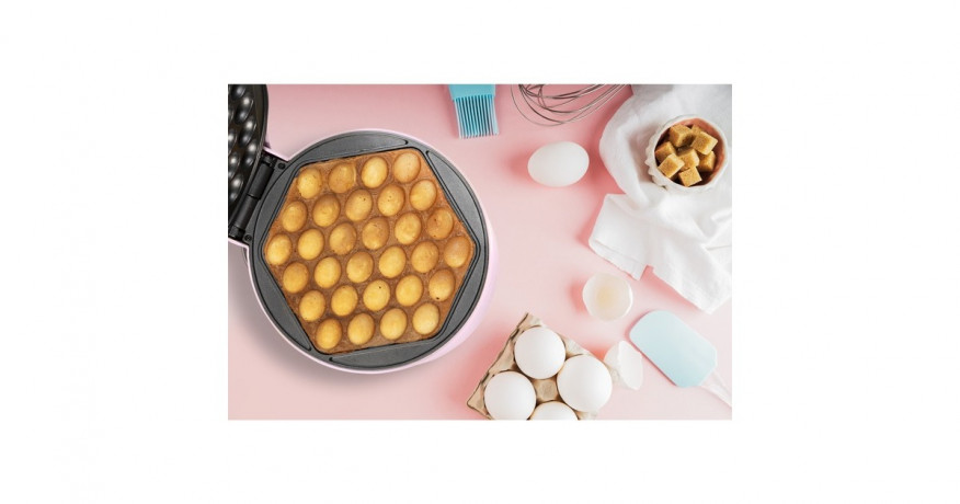 Bestron Bestron Bubble-Waffeleisen ABWM300P rosa, 700 Watt  rosa Вафельница Bestron Bubble ABWM300P розовая, 700 Вт