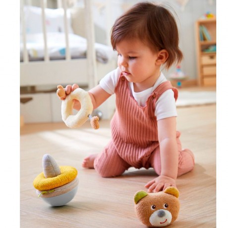 Haba Stoffspielzeug Stehauffigur Stapel-Bar Штабелируемая барная стойка с мягкой игрушкой