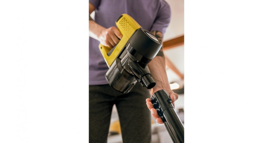 Karcher Karcher VC 4 Cordless myHome, Stielstaubsauger schwarz/gelb  schwarz/gelb Karcher VC 4 Cordless myHome, ручной пылесос черный/желтый