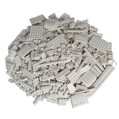 LEGO LEGO Steine Weiss - 50 Stuck - White brick mix Кирпичи LEGO белые - 50 штук - Смесь белых кирпичей