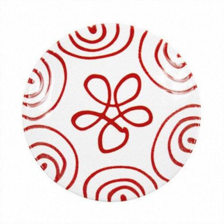 Gmundner Keramik Gmundner Keramik Rotgeflammt Kaffee-/Tee-Untertasse Cup d: 15 cm / h: 2,5 cm Gmundner керамическое блюдце для кофе/чая с красным пламенем Чашка d: 15 см / высота: 2,5 см