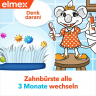 elmex Kinder Zahnbuerste 2-6 Jahre, Детская мягкая зубная щётка для молочных зубов, 2–6 лет, 1 шт.