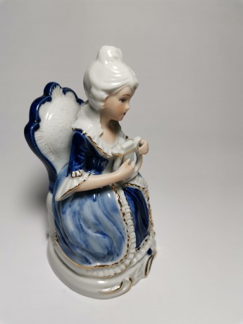 Capodimonte Каподимонте Набор коллекционных фигурок: арфа, виолончель, музыкальная мельница