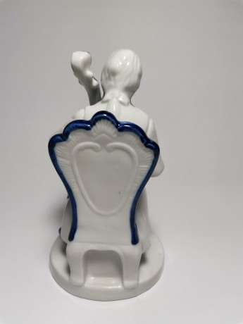 Capodimonte Каподимонте Набор коллекционных фигурок: арфа, виолончель, музыкальная мельница