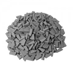 LEGO LEGO 2x1x3 Schragstein Hellgrau - 50 Stuck - Light bluish grey slope 4460b LEGO 2x1x3 Schragstein Lichtgrau - 50 штук - Светло-голубовато-серый склон 4460b