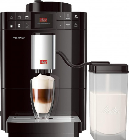 Melitta Melitta Kaffeevollautomat Caffeo Passione, Kaffeevollautomat+Milchbehalter,OneTouch Funktion, Kaffeeautomat Cafemaschine Kaffeemaschine mi Mahlwerk Vollautomat Cafe Полностью автоматическая кофемашина Melitta Caffeo Passione, полностью автоматиче